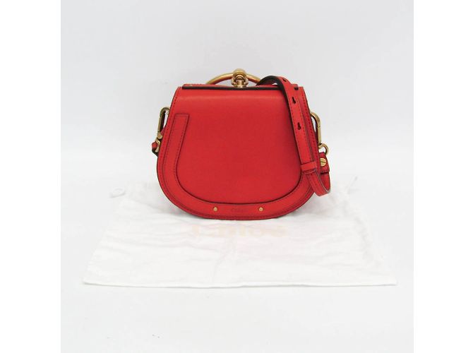 Borsa in pelle Chloé Nile per donne Arancione - vista 2