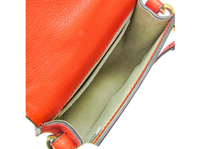 Borsa in pelle Chloé Nile per donne Arancione - vista 4