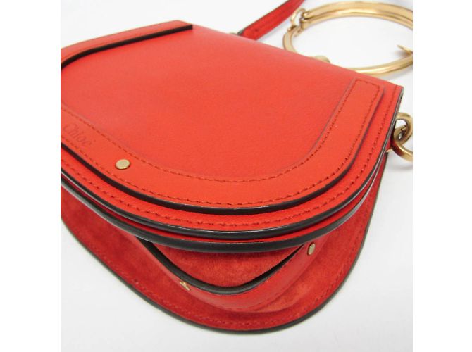 Borsa in pelle Chloé Nile per donne Arancione - vista 6