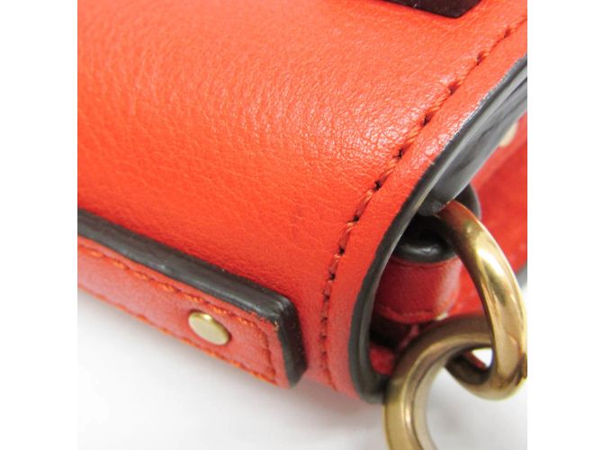 Borsa in pelle Chloé Nile per donne Arancione - vista 7
