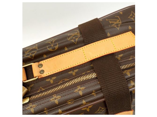 Borsa Boston Satellite 65 Monogram Louis Vuitton Marrone - vista 9
