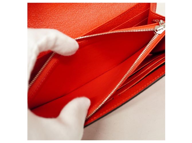 Louis Vuitton Epi Twist Langbörse Rot - Ansicht 8