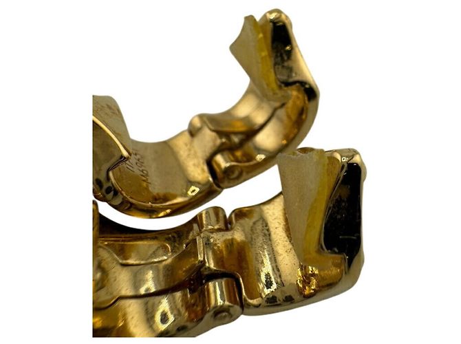 Earcuff Louis Vuitton in Marrone e Oro D'oro - vista 11