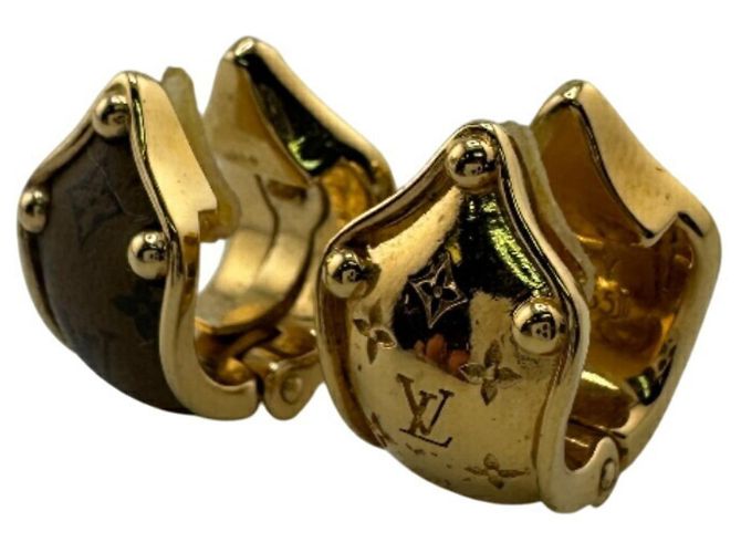 Earcuff Louis Vuitton in Marrone e Oro D'oro - vista 2
