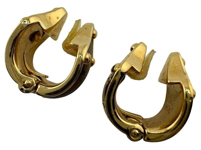 Earcuff Louis Vuitton in Marrone e Oro D'oro - vista 5