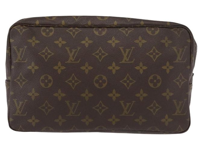 Trousse Toilette Monogram Canvas 28 Louis Vuitton Marrone - vista 2