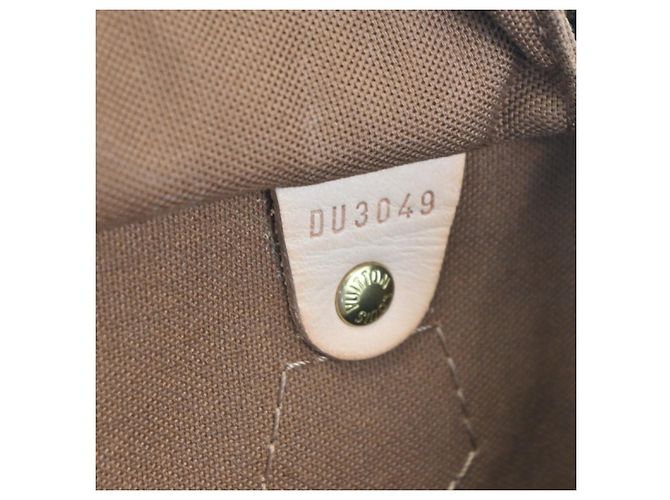 Louis Vuitton Speedy Handtasche aus Monogramm-Canvas 40 Braun - Ansicht 7