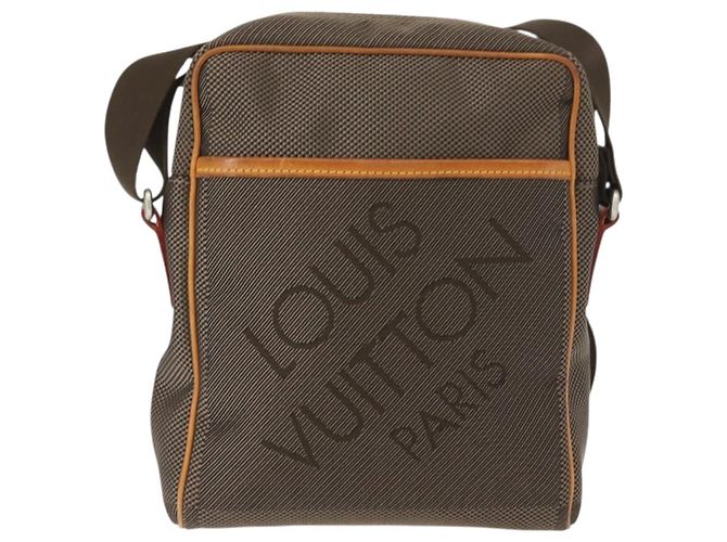 Louis Vuitton Citadin Messenger Damier Geant Canvas Mini Marrone - vista 2