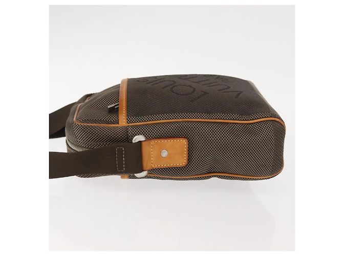 Louis Vuitton Citadin Messenger Damier Geant Canvas Mini Marrone - vista 4
