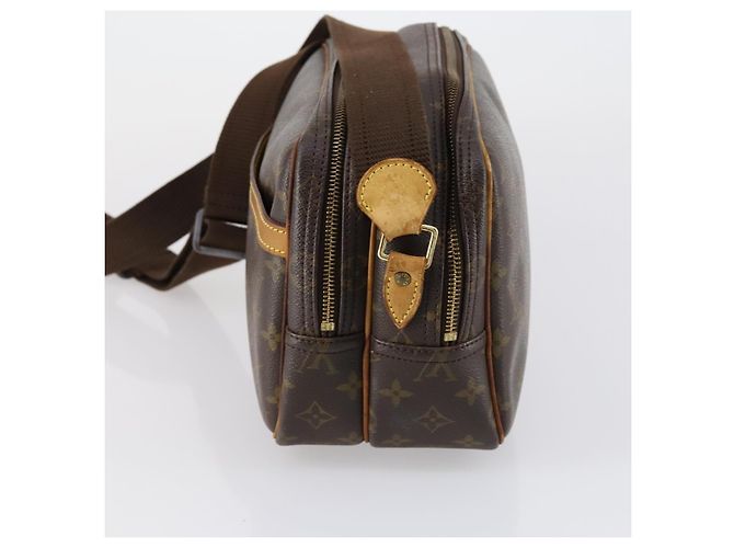 Borsa Reporter Louis Vuitton in tela Monogram PM Marrone - vista 3