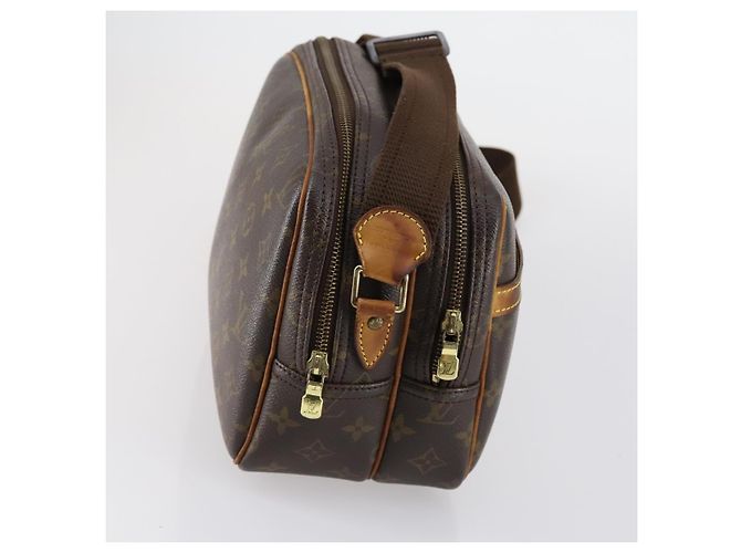 Borsa Reporter Louis Vuitton in tela Monogram PM Marrone - vista 4