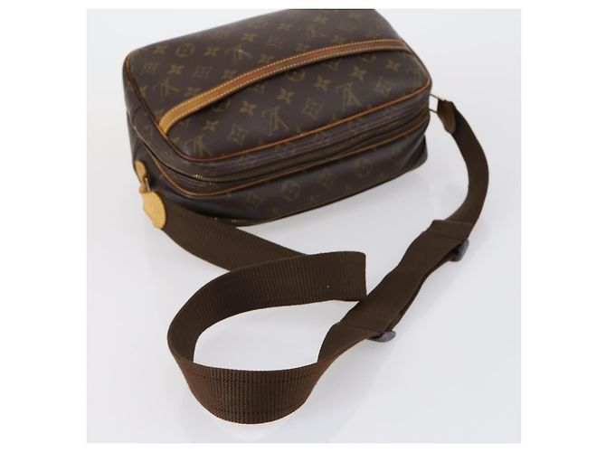 Borsa Reporter Louis Vuitton in tela Monogram PM Marrone - vista 7