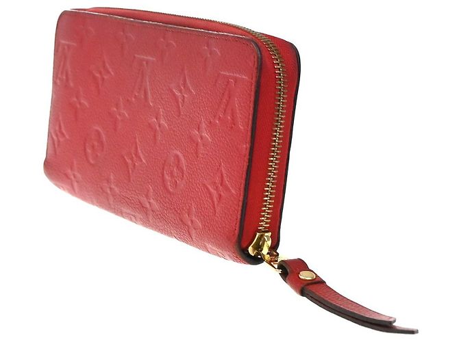 Zippy Geldbörse Monogramm Empreinte Louis Vuitton Rot - Ansicht 2