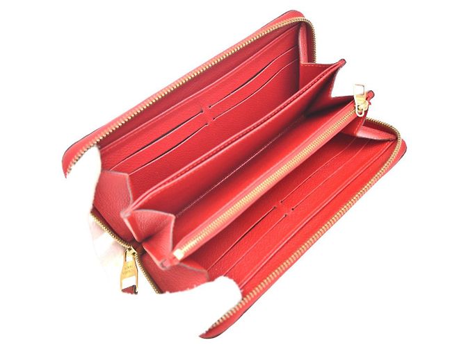 Zippy Geldbörse Monogramm Empreinte Louis Vuitton Rot - Ansicht 5