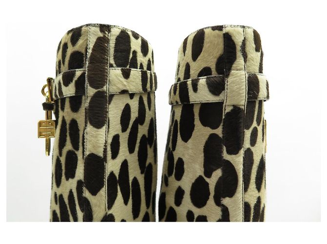 NOVAS BOTAS DE SALTO GIVENCHY SHARK EM COURO DE LEOPARDO TAMANHO 40 - vista 6