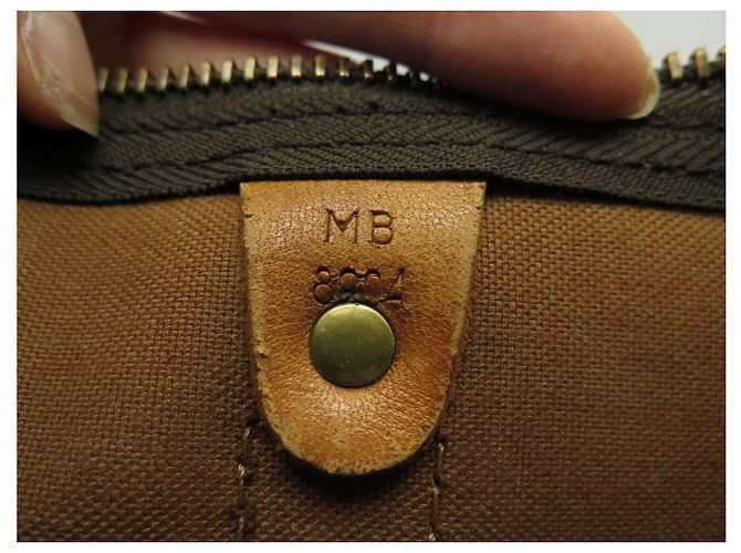 BORSA DA VIAGGIO A MANO LOUIS VUITTON KEEPALL 50 M41426 MONOGRAM Marrone - vista 11