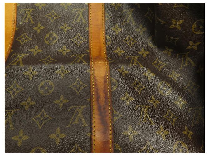 BORSA DA VIAGGIO A MANO LOUIS VUITTON KEEPALL 50 M41426 MONOGRAM Marrone - vista 18