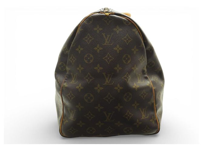 BORSA DA VIAGGIO A MANO LOUIS VUITTON KEEPALL 50 M41426 MONOGRAM Marrone - vista 3