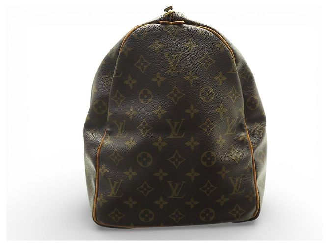 BORSA DA VIAGGIO A MANO LOUIS VUITTON KEEPALL 50 M41426 MONOGRAM Marrone - vista 4