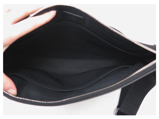 BORSA MESSENGER MM LOUIS VUITTON IN CANVAS DAMIER GRAPHITE Nero - vista 10