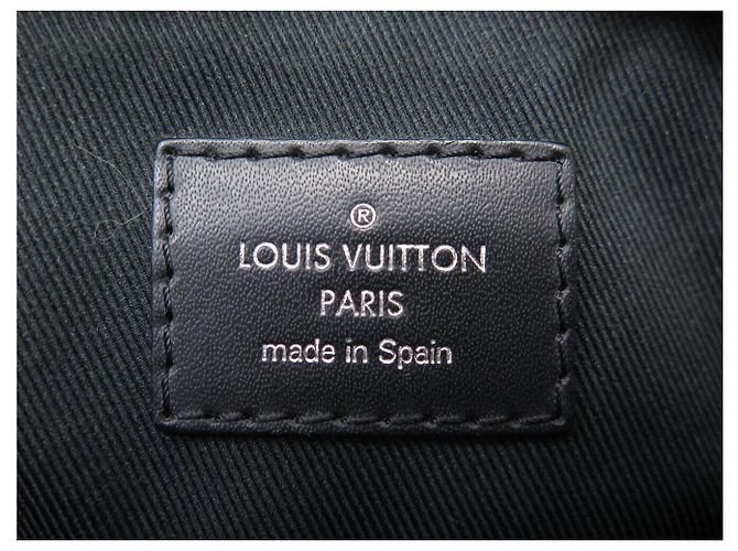BORSA MESSENGER MM LOUIS VUITTON IN CANVAS DAMIER GRAPHITE Nero - vista 11