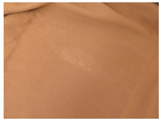 Hermès STOLA HERMES VINTAGE IN CACHEMIRE E LANA MARRONE 75 X 245CM SCIALLE IN CACHEMIRE - vista 6