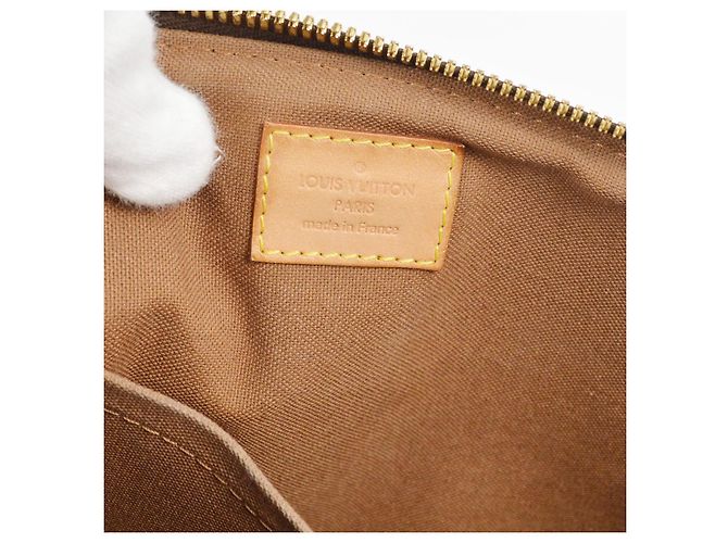 Louis Vuitton Palermo Handtasche aus Monogramm-Canvas PM Braun - Ansicht 4