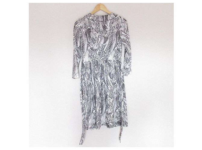 Autre Marque ADORE Kleid Braun Weiß - Ansicht 2