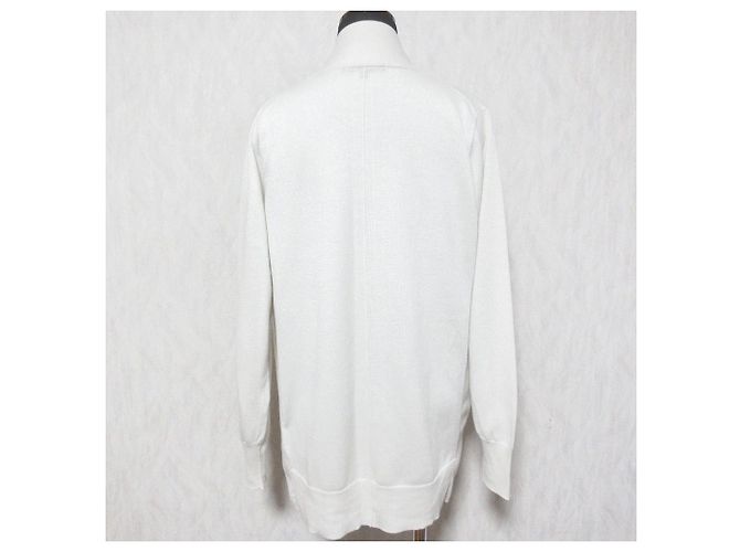 Autre Marque Strick-Cardigan Ensemble Weiß Aus weiß - Ansicht 2