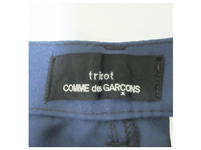 Autre Marque Pantaloni cropped tinti COMME des GARÇONS Blu Blu navy - vista 3