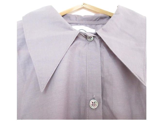 Autre Marque Camicia Balloon MARW UNITED ARROWS Marrone Grigio antracite - vista 3