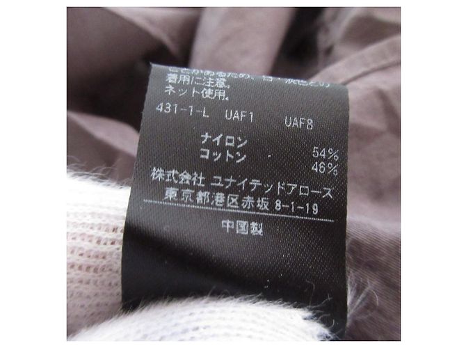 Autre Marque Camicia Balloon MARW UNITED ARROWS Marrone Grigio antracite - vista 9
