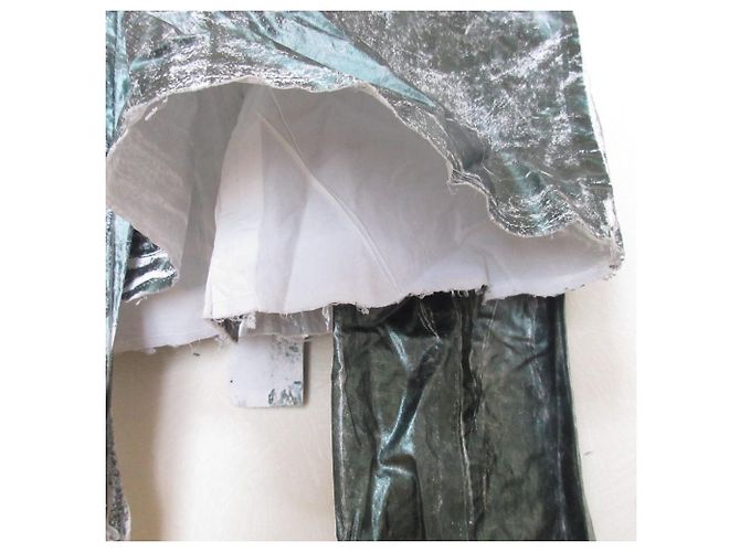 Maison Martin Margiela Blusa sin mangas de algodón Maison Margiela 22SS Verde - vista 14