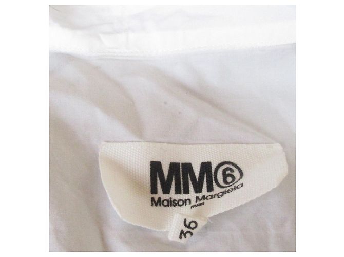 Maison Martin Margiela Blusa sin mangas de algodón Maison Margiela 22SS Verde - vista 17