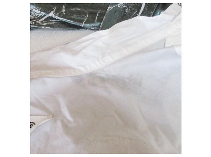 Maison Martin Margiela Blusa sin mangas de algodón Maison Margiela 22SS Verde - vista 18