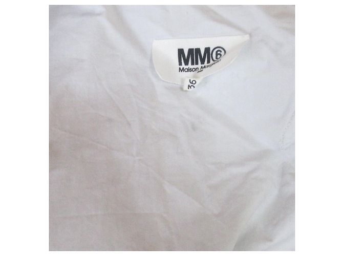 Maison Martin Margiela Blusa sin mangas de algodón Maison Margiela 22SS Verde - vista 19