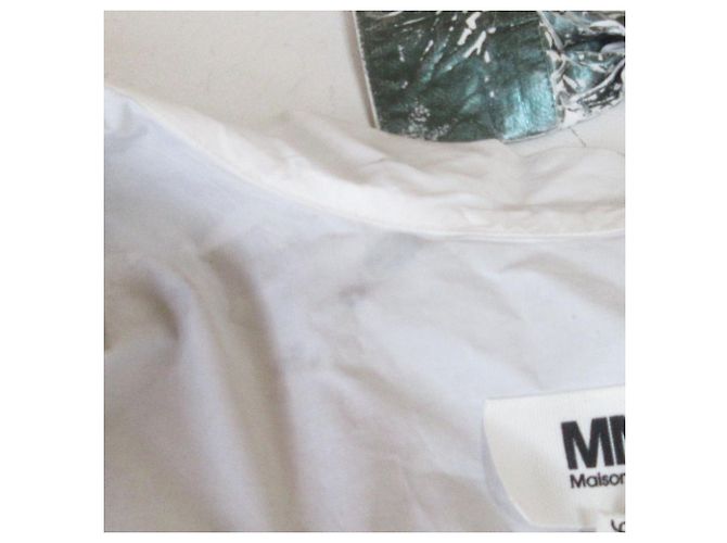 Maison Martin Margiela Blusa sin mangas de algodón Maison Margiela 22SS Verde - vista 20