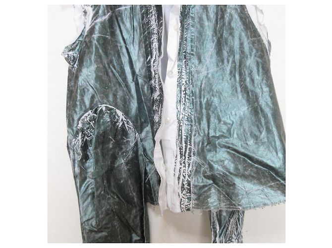 Maison Martin Margiela Blusa sin mangas de algodón Maison Margiela 22SS Verde - vista 8