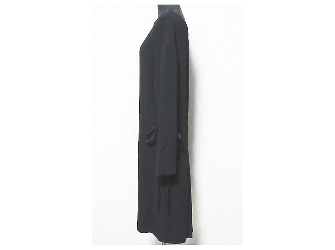 Autre Marque Robe en georgette à ruban Westside PLATINUM de Calvin Klein Noir - vue 3
