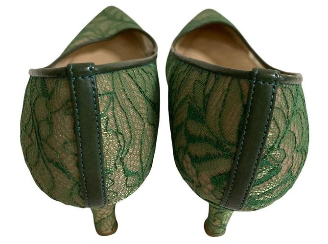 Autre Marque Décolleté in pizzo Carino Mode e Jacomo Verde - vista 3