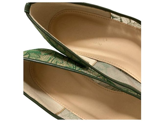 Autre Marque Décolleté in pizzo Carino Mode e Jacomo Verde - vista 7