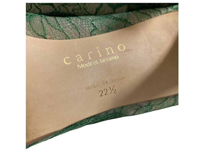Autre Marque Décolleté in pizzo Carino Mode e Jacomo Verde - vista 9