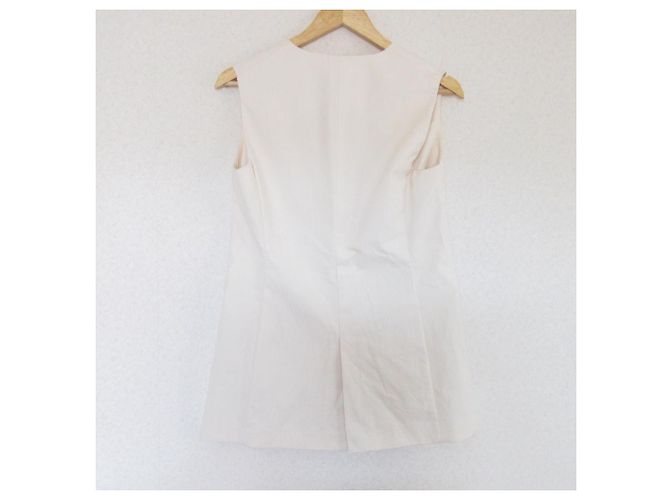 Autre Marque Chaleco Largo Whim Gazette Beige - vista 2