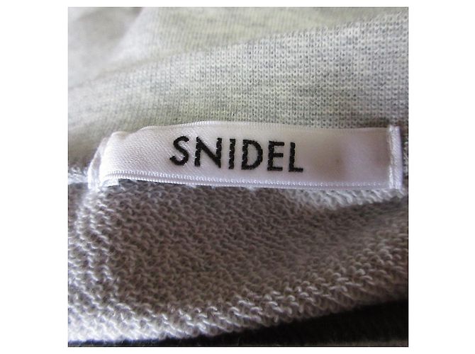 Autre Marque Sudadera con cinta Hem de Snidel Castaño - vista 6