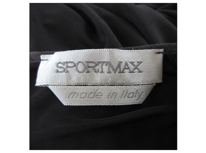 Max Mara Túnica plisada sin mangas Sportmax Negro - vista 7