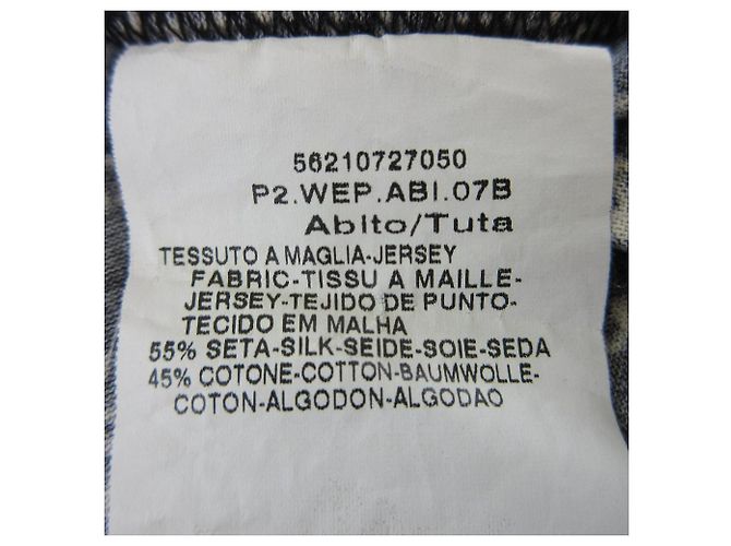 Vestido de seda y algodón Max Mara WEEKEND Negro - vista 6
