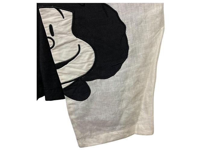 Autre Marque Completo Pantaloni e Gilet Vintage CASTELBAJAC Nero Crudo - vista 4