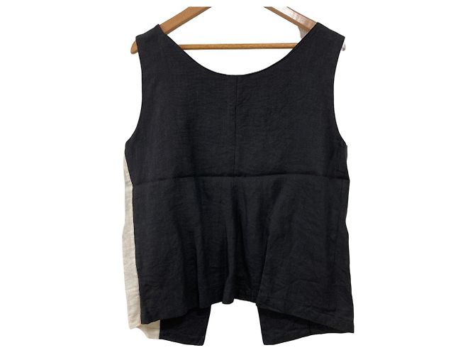 Autre Marque Completo Pantaloni e Gilet Vintage CASTELBAJAC Nero Crudo - vista 5