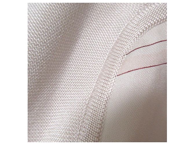 Cardigan largo de seda Brides de Gala en Fleurs de Hermès 34 Rosa - vista 10