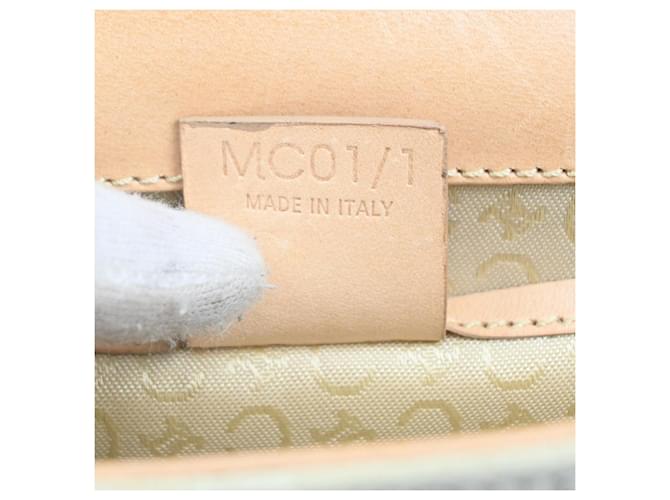 Céline Celine C Macadam Shoulder Suede Beige - vista 7